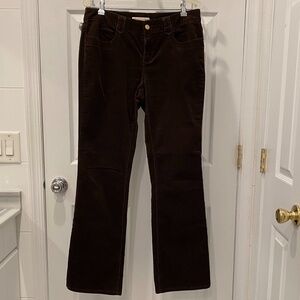 Michael Kors corduroy women’s brown pants size 8